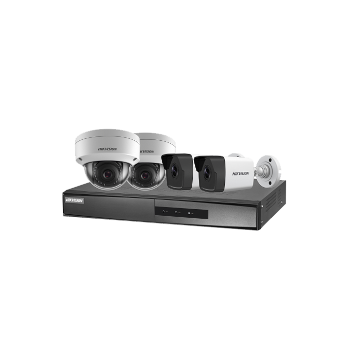 Kit PoE Bullet/Dôme 2MP