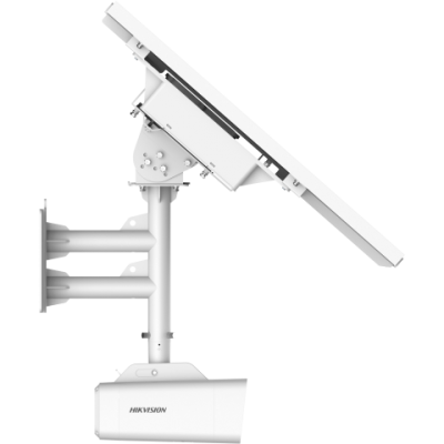 Kit de caméra réseau 4G fixe ColorVu 4K à énergie solaire