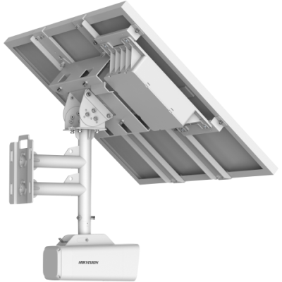 Kit de caméra réseau 4G fixe ColorVu 4K à énergie solaire