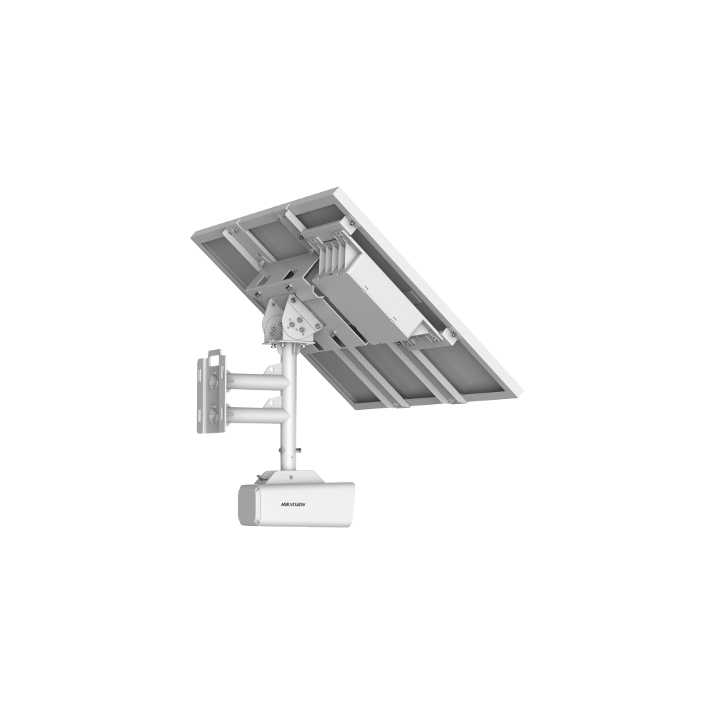 Kit de caméra réseau 4G fixe ColorVu 4K à énergie solaire