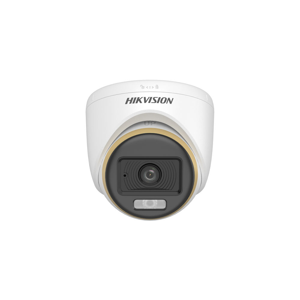 Caméra tourelle fixe intérieure ColorVu à double éclairage 2 MP