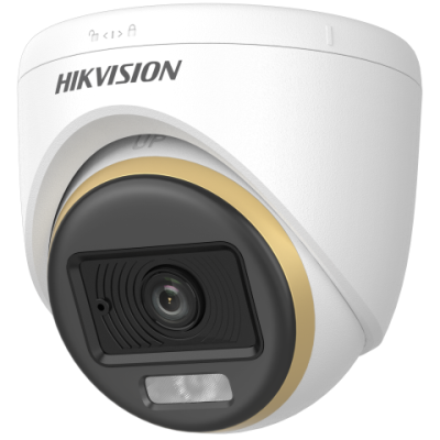 Caméra tourelle fixe intérieure ColorVu à double éclairage 2 MP