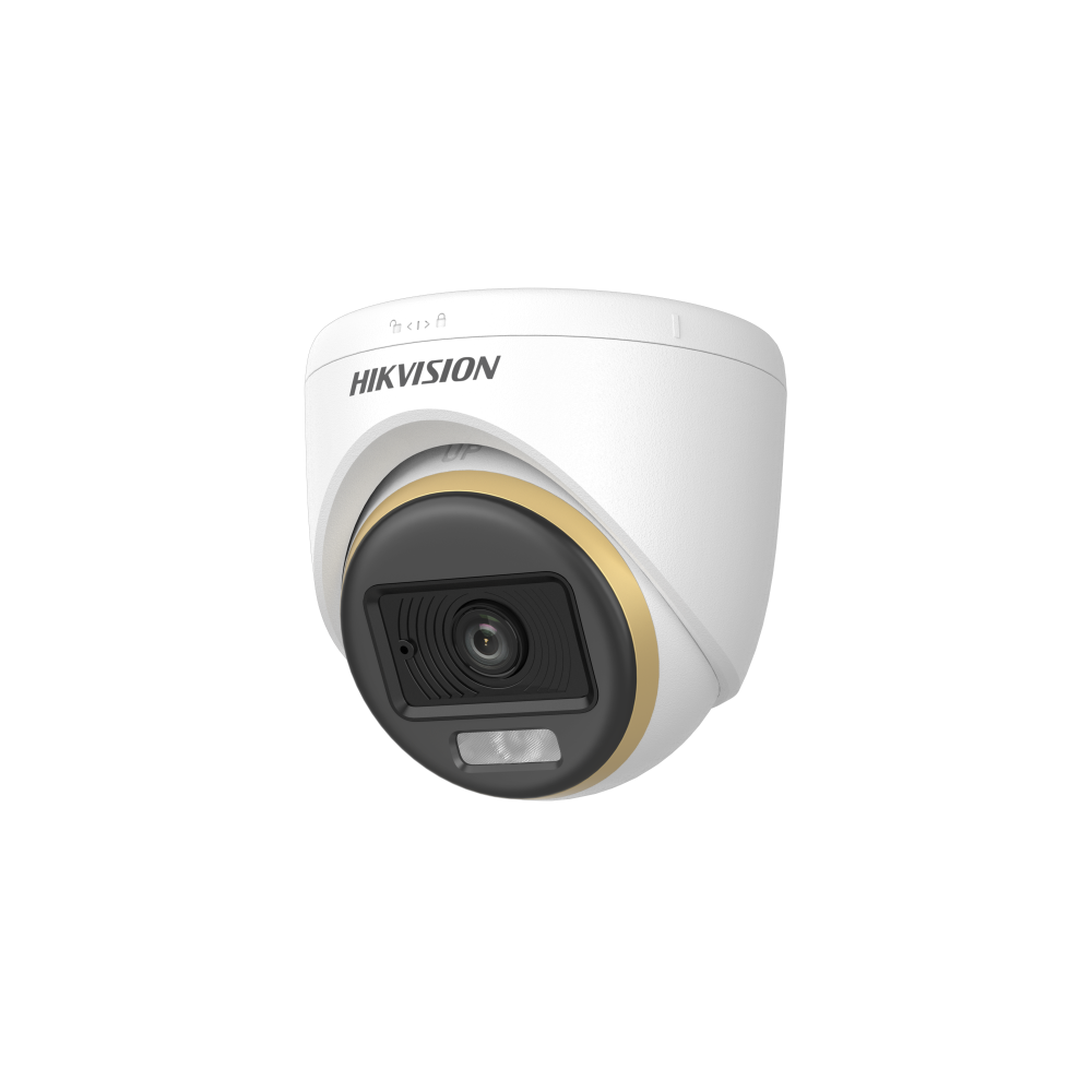 Caméra tourelle fixe intérieure ColorVu à double éclairage 2 MP