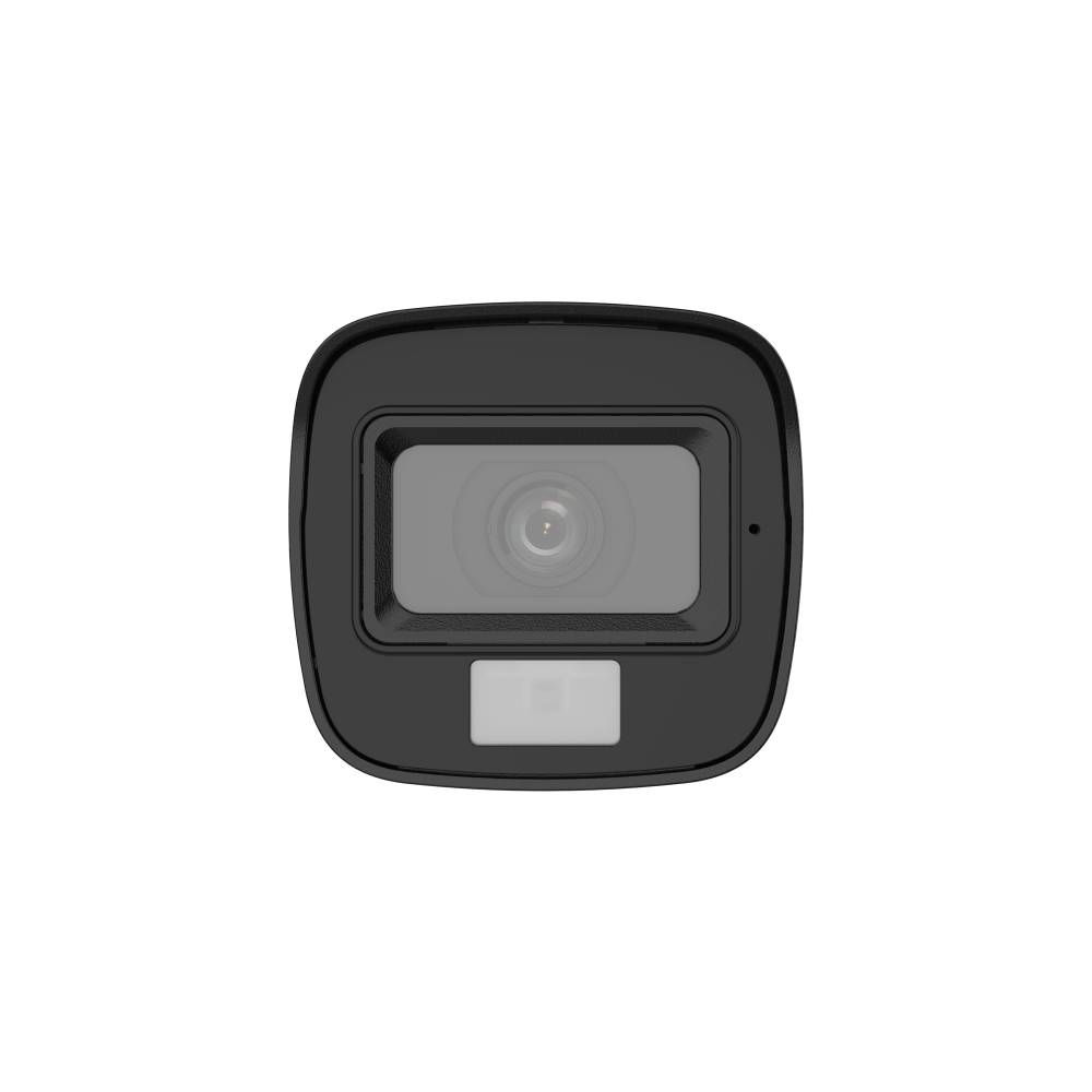 Mini caméra bullet fixe hybride intelligente 2MP avec éclairage et audio