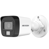 Mini caméra bullet fixe hybride intelligente 2MP avec éclairage et audio