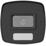 Caméra bullet fixe hybride intelligente 2MP avec éclairage et audio