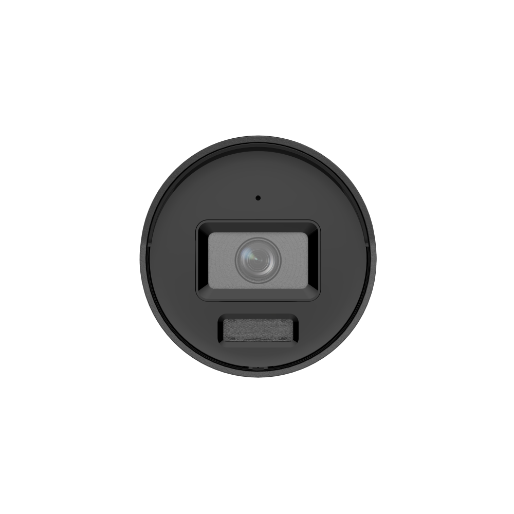 Mini caméra réseau bullet fixe AcuSense 12 MP avec lumière stroboscopique et avertissement sonore