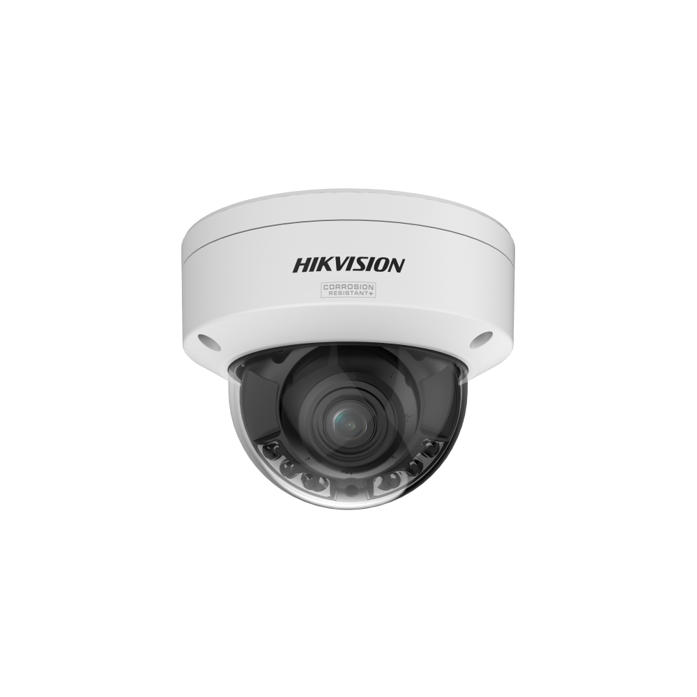 Caméra réseau dôme varifocale motorisée à double illumination de 12 MP