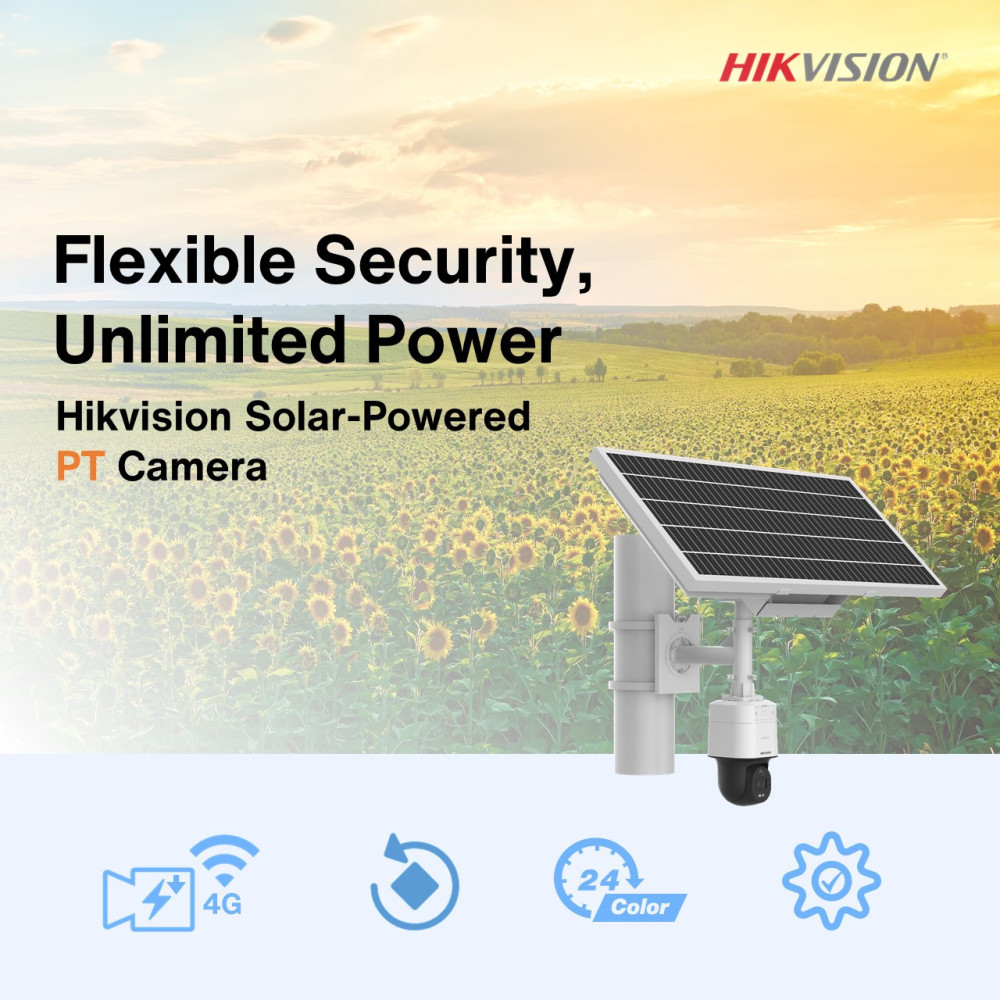 Configuration de la caméra de sécurité solaire ColorVu 4MP