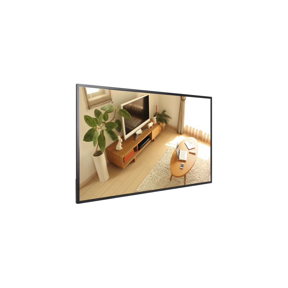 Affichage numérique mural 4K à cadre étroit de 43 pouces