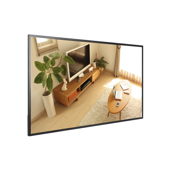 Affichage numérique mural 4K à cadre étroit de 43 pouces