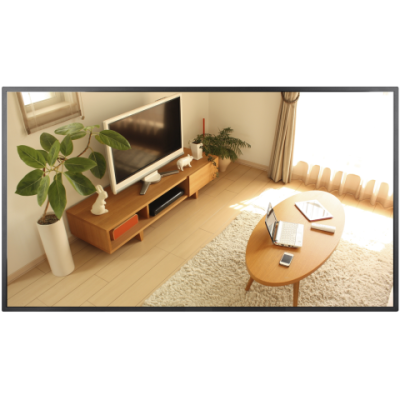 Affichage numérique mural 4K à cadre étroit de 43 pouces