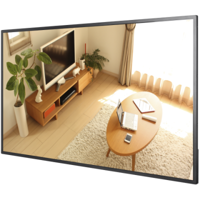 Affichage numérique mural 4K à cadre étroit de 43 pouces