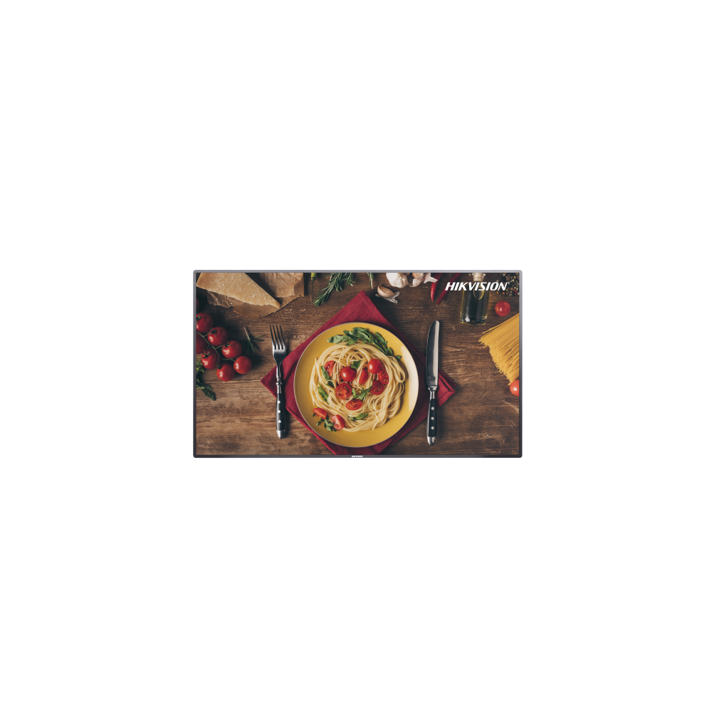 Panneau d'affichage numérique mural à cadre étroit de 55 pouces