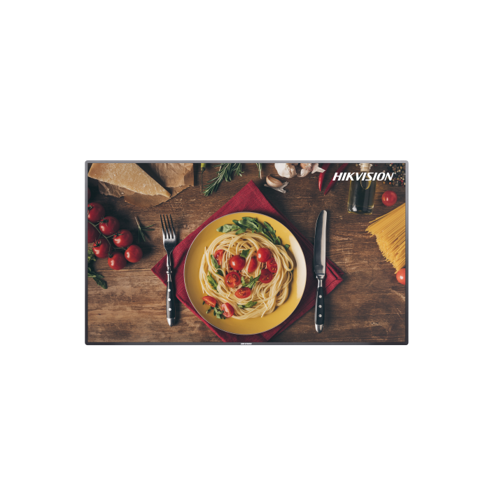 Panneau d'affichage numérique mural à cadre étroit de 55 pouces