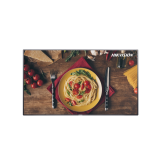 Panneau d'affichage numérique mural à cadre étroit de 55 pouces