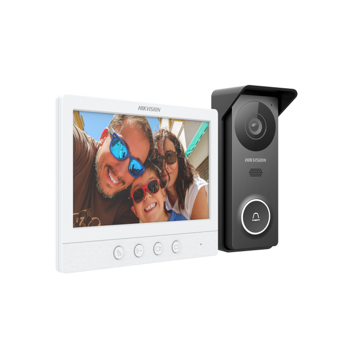 Kit d'interphone vidéo HD à 4 fils